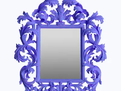 Roberto Giovannini Art 1011 Classic Mirror two finishes LOWPOLY Low-poly 3D model