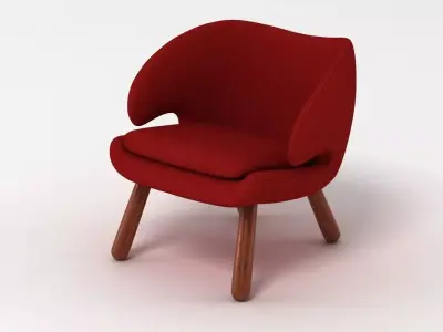 Finn Juhl Pelikan Chair 3D model