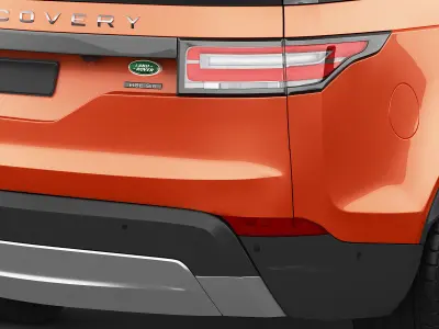 Land Rover Discovery 2017 3D model