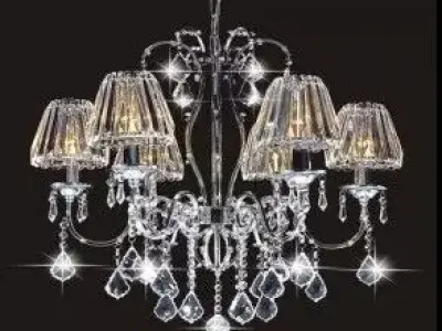  Crystal chandeliers 3D print model