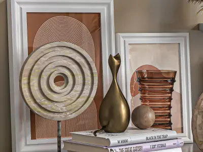 Decorative set 09 3D model