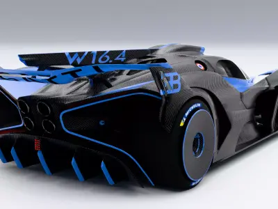 Bugatti Bolide 3D model