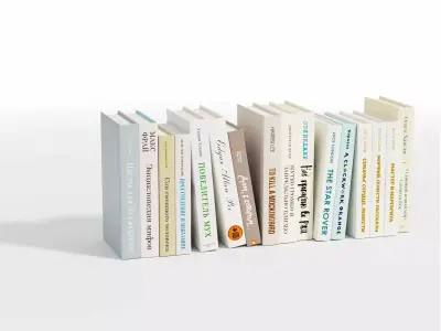 book for decor 3D model