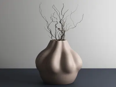 vase pot planter 3d print 856  3D print model