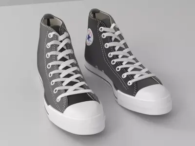 Converse All Star Shoes 3D model