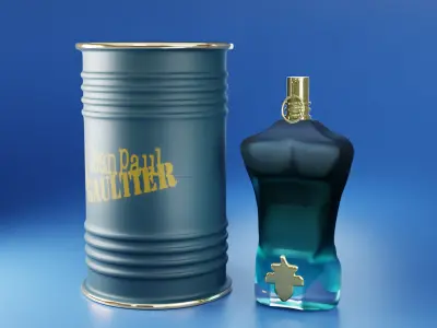 Jean Paul Gaultier Le Beau Edt Perfume 3D model