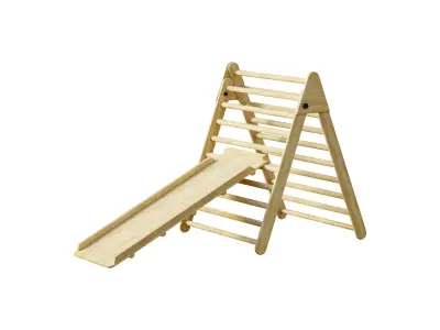 Childrens wooden pikler Varnish 3D model
