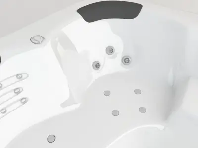 Whirlpool Jacuzzi Hot Tub 2 3D model