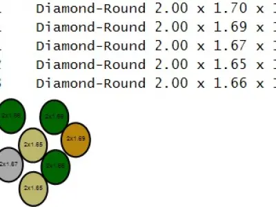 ALPHABET A AND A DIAMOND RING 3D PRINTABLE MODEL 3D print model