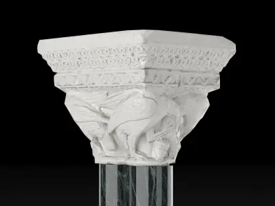 Capital 3 Low-poly 3D model