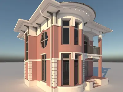 Family House 3D model