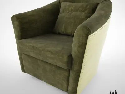 Brabbu armchair 3D model