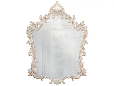 Classic mirror 004 3D model