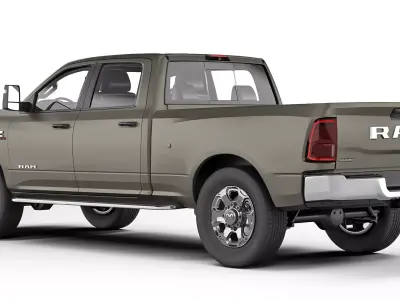 RAM 2500 Big Horn 2025 3D model