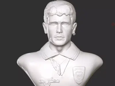 Diego Maradona Boca Juniors 1995 3D model