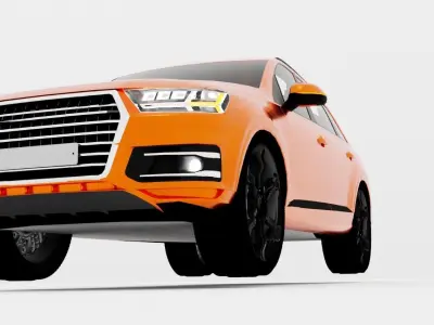 SUV based off Audi Q7 3D model