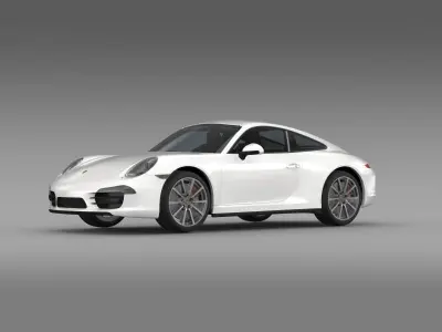 Porsche 911 Carerra S 2013 3D model