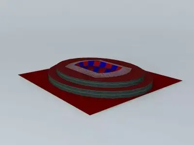 A Medium Stadion 3D model