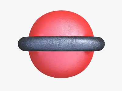 Gym kettlebell 3D model