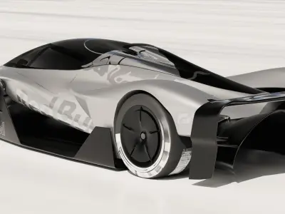 RB17 REDBULL  Low-poly 3D model