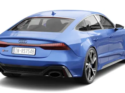Audi RS7 3D model