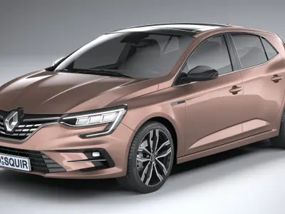 Renault Megane 2020 3D model
