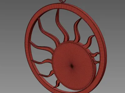 Orion Mirror - Designer Monzer Hammoud 3D model