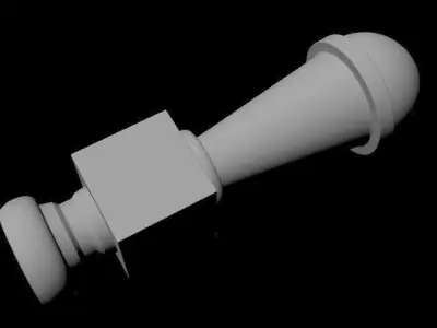 baluster door knob Free 3D model