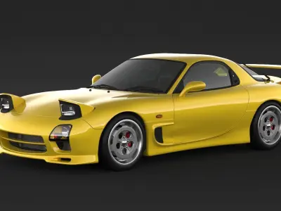 Mazda RX-7 A-Spec 3D model