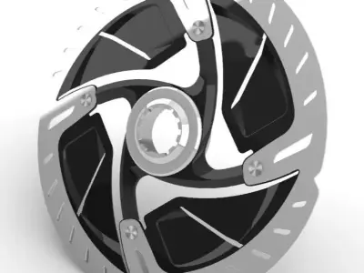 Shimana Ice Technologies Freeza Brake Disc 3D model