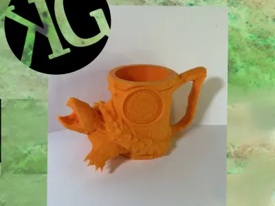 KG Customs  Creations Animal Can holder 3D model
