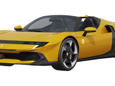 Ferrari 849 Testarossa Spider 2026 3D model