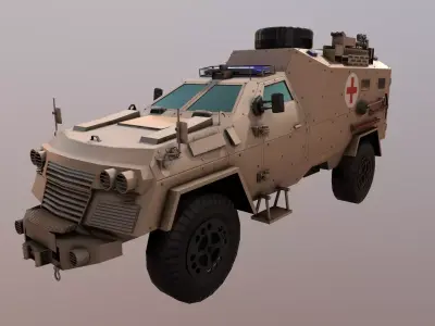 Didgori Medevac Low-poly 3D model
