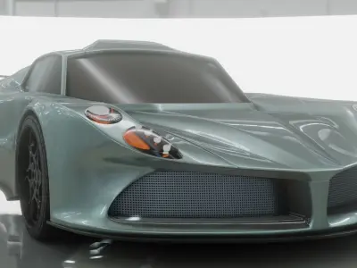 SportsCar Design 3D model