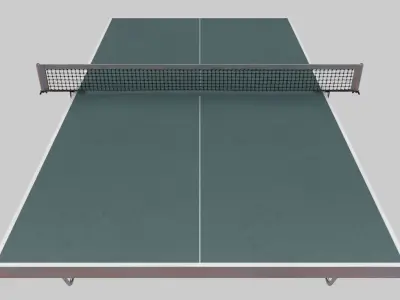 Table Tennis Table 3D model
