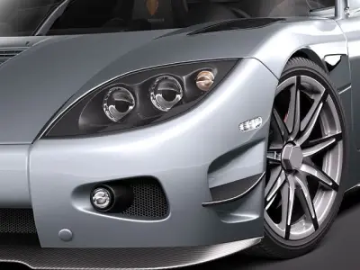 Koenigsegg Trevita CCXR 3D model