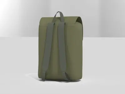 Backpack Marvelous Designer Clo3d 3D model