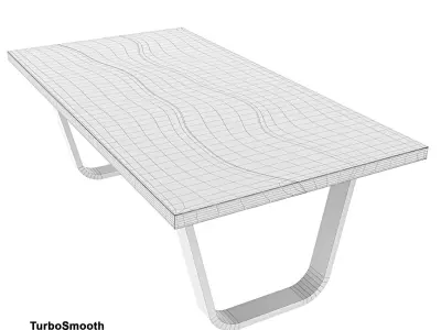 Epoxy table 3D model