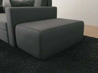 Living Room interior by Nikdox 3D model