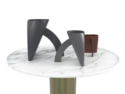 Vase Lapis By Cedit Ceramiche dItalia 3D model