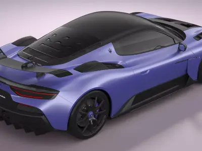 Maserati GT2 Stradale 3D model