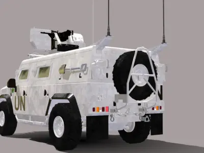 VBMT-LSR 4X4 GUAICURU UN Low-poly 3D model