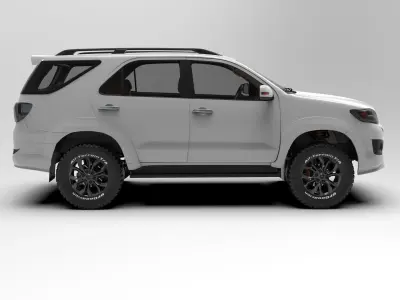 Toyota Sw4 Fortuner TRD Sportivo 2014 3D model