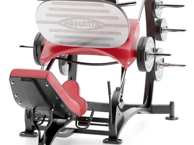 Gym Equipment LEG PRESS BRIDGE   3D model