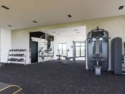 GYM DESIGN SPACE 3D model