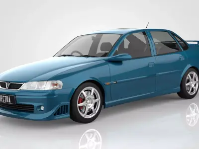 Vauxhall Vectra B GSI 3D model