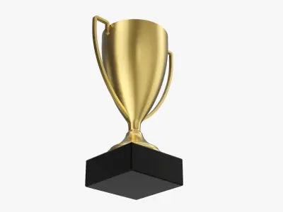 Cup trophy 05 3D model