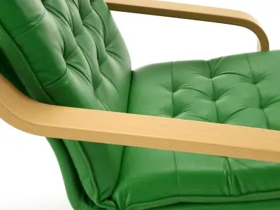 JECH Atlas rocking chair 3D model 3D model