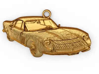 car pendant-03 printable jewelry 3D print model