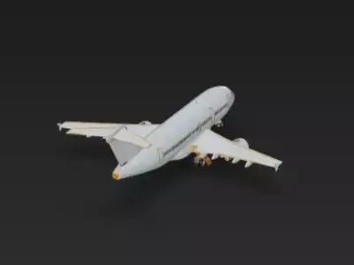Luxury Private Jet Holiday Tour 3D Model Int 3D print model